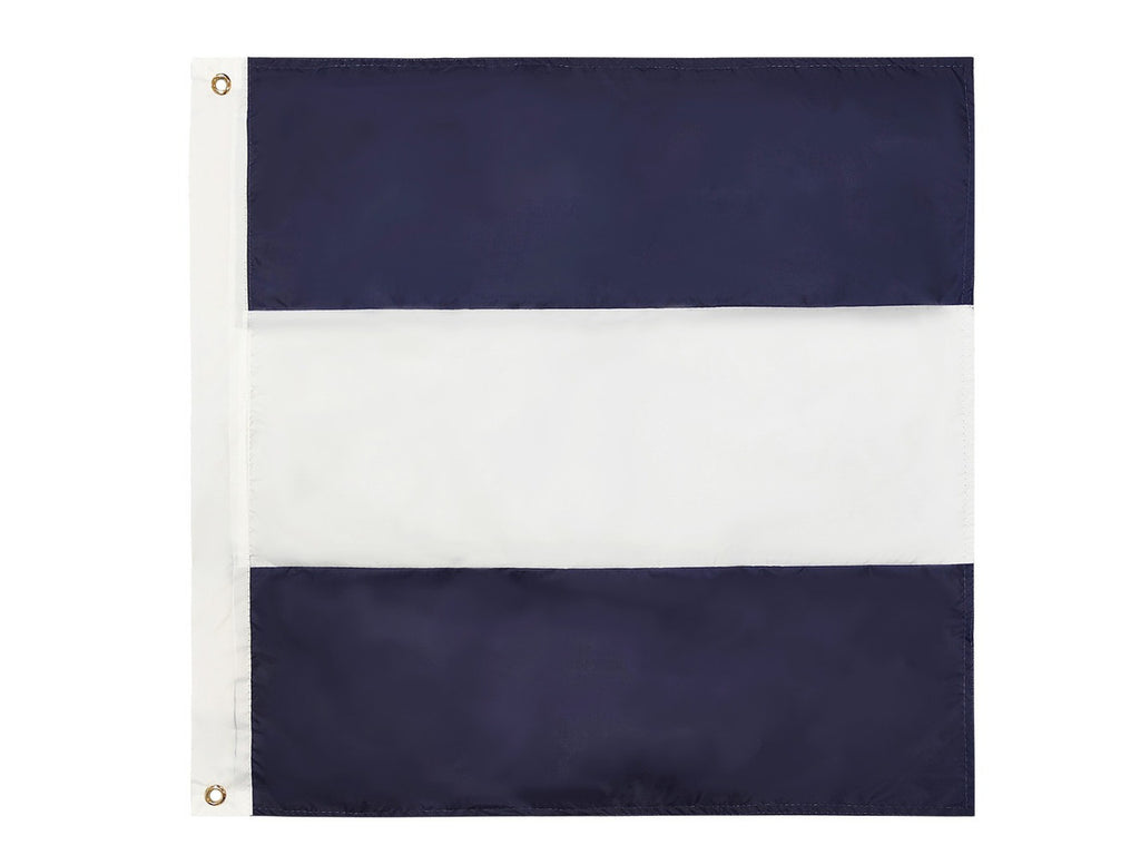 Authentic Letter J Nautical Alphabet Navy Code Signal Flag 24" - Outdoor Use