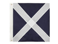 Authentic Letter M Nautical Alphabet Navy Code Signal Flag 24" - Outdoor Use
