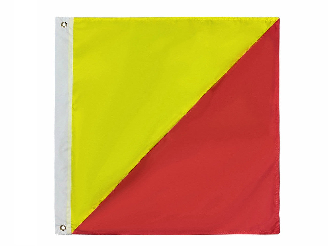Authentic Letter O Nautical Alphabet Navy Code Signal Flag 24" - Outdoor Use