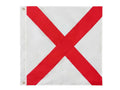 Authentic Letter V Nautical Alphabet Navy Code Signal Flag 24" - Outdoor Use