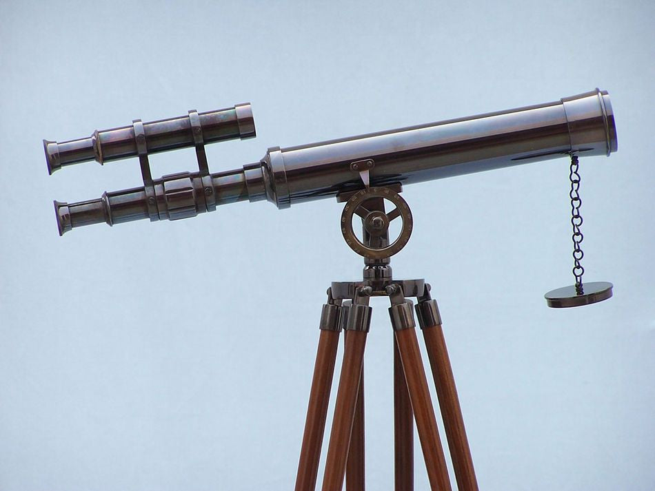 Floor Standing Oil Rubbed Bronze Griffith Astro Telescope 50"
