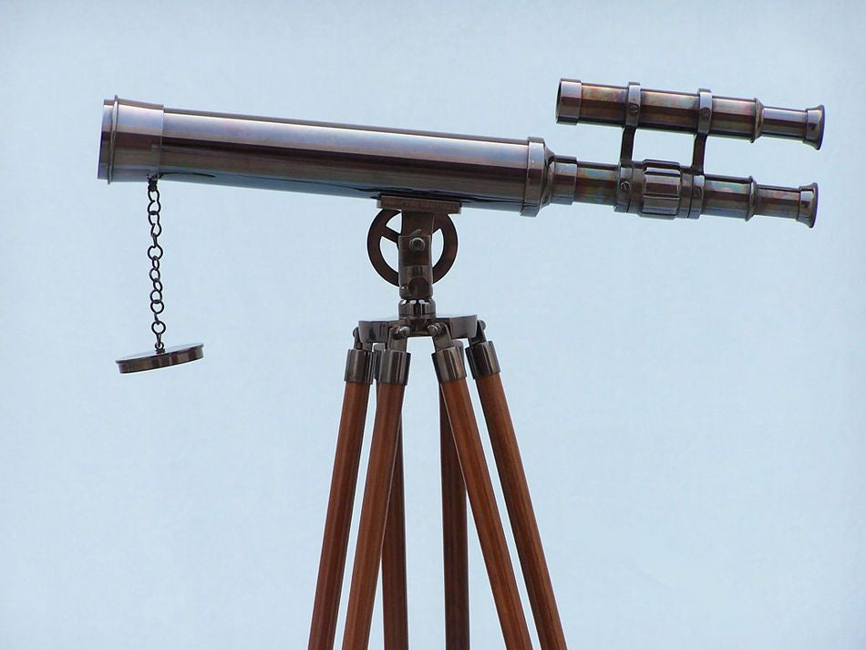 Floor Standing Oil Rubbed Bronze Griffith Astro Telescope 50"