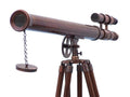 Floor Standing Antique Copper Griffith Astro Telescope 64"