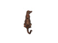 Rustic Copper Cast Iron Dog Hook 6"