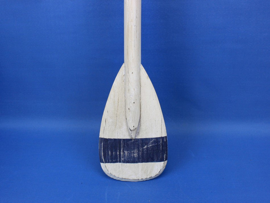 Wooden King Harbor Decorative Rowing Boat Paddle with Hooks 24"