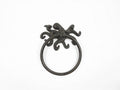 Cast Iron Octopus Towel Holder 6"