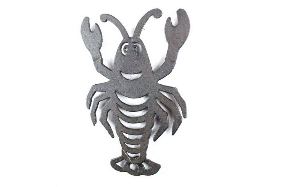 Cast Iron Lobster Trivet 11"
