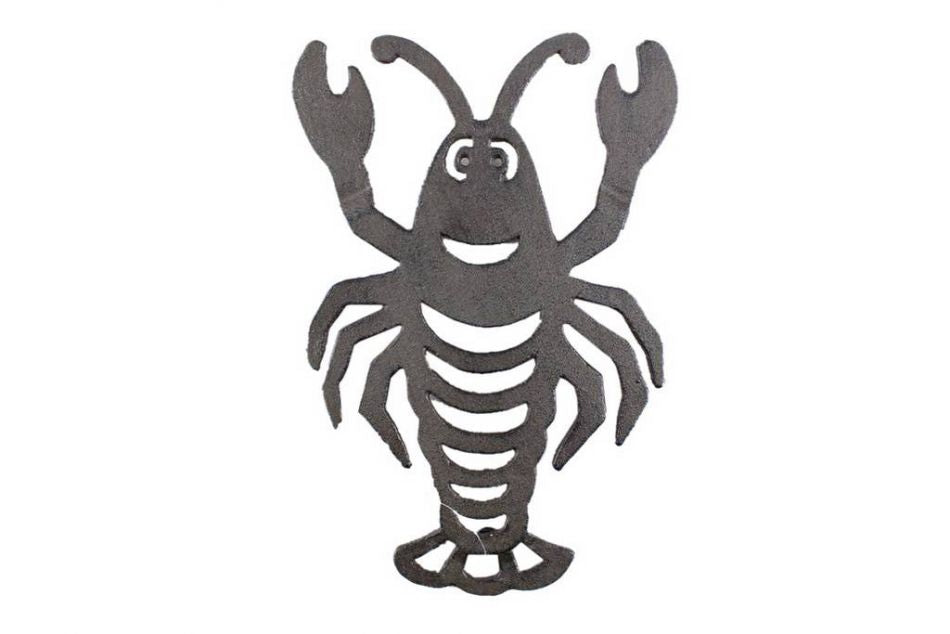 Cast Iron Lobster Trivet 11"