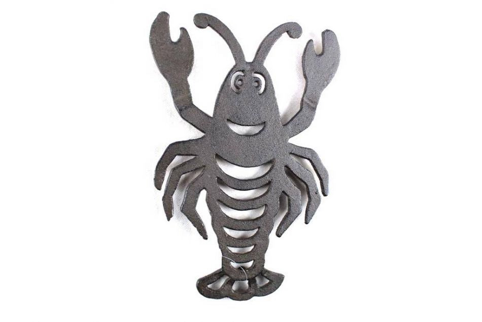 Cast Iron Lobster Trivet 11"