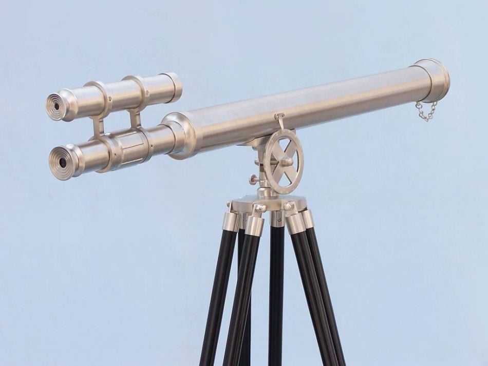 Floor Standing Brushed Nickel Griffith Astro Telescope 65"