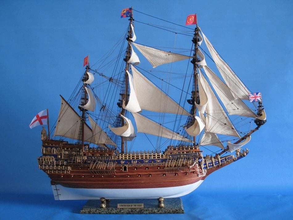 Sovereign of the Seas Limited Tall Model Ship 39"