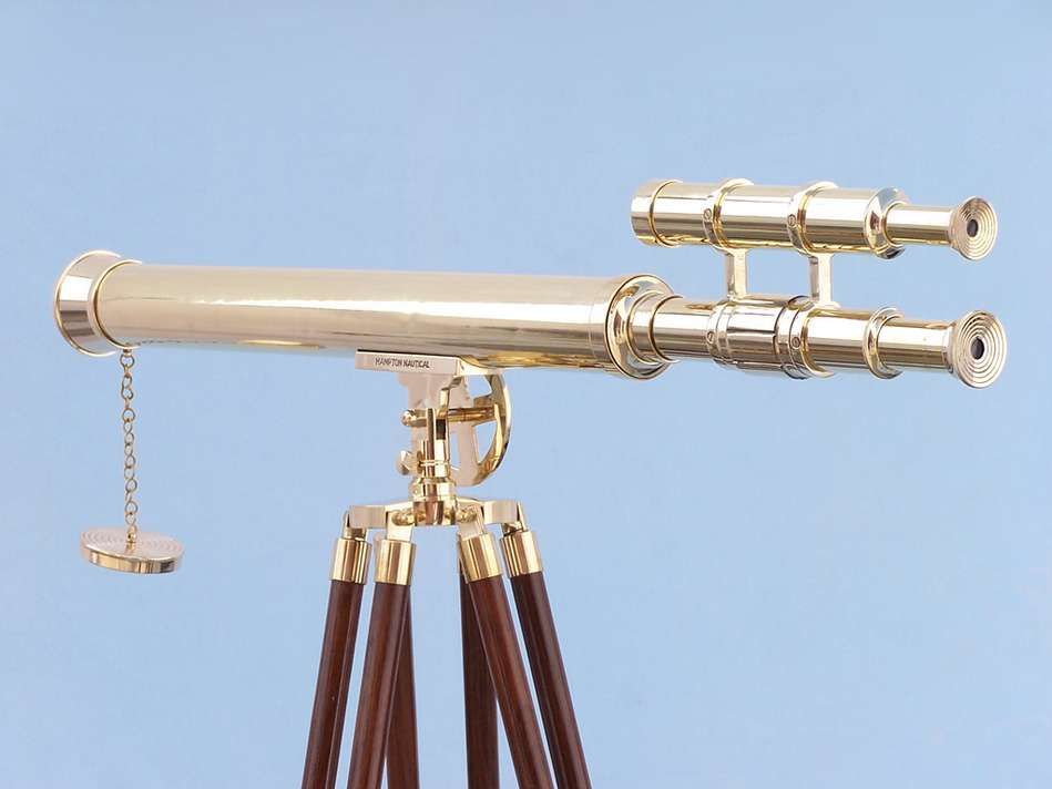 Floor Standing Brass Griffith Astro Telescope 64"