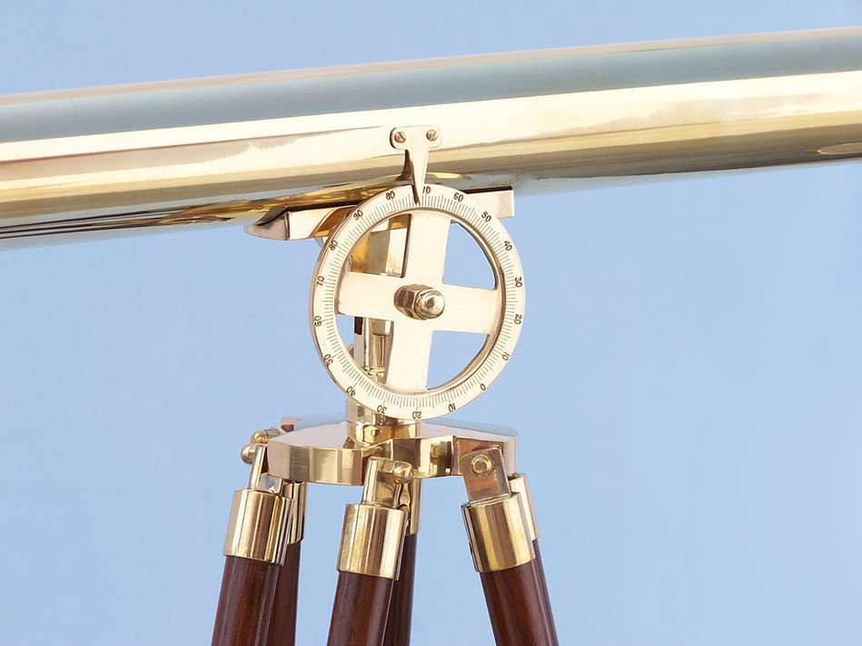 Floor Standing Brass Griffith Astro Telescope 64"