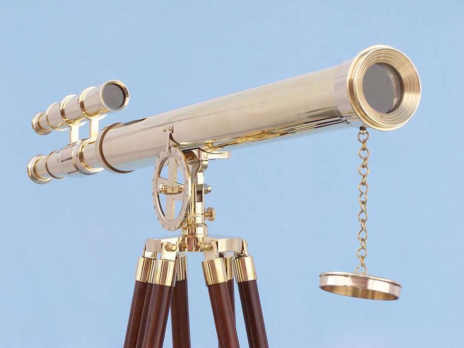 Floor Standing Brass Griffith Astro Telescope 64"