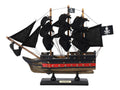 Wooden Calico Jacks The William Black Sails Limited Model Pirate Ship 12"