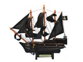 Wooden Captain Kidd's Adventure Galley Model Pirate Ship 7"