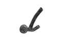 Rustic Silver Cast Iron Tree Branch Double Decorative Metal Wall Hooks 5"