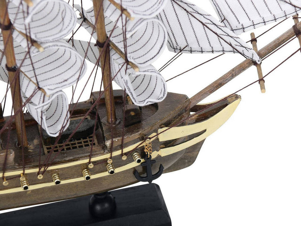 Wooden USS Constitution Tall Ship Model 12"