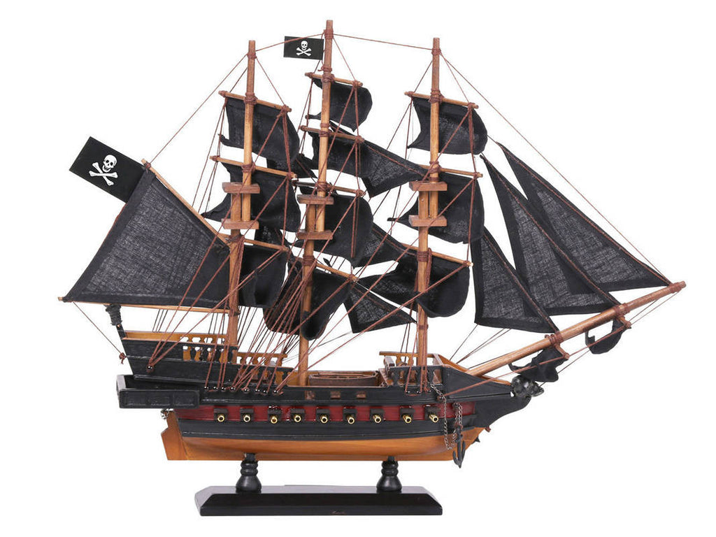 Wooden Whydah Gally Black Sails Limited Model Pirate Ship 15"