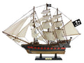 Wooden John Gow's Revenge White Sails Limited Model Pirate Ship 26"