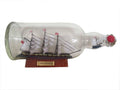 Master And Commander HMS Surprise Model Ship in a Glass Bottle 11"