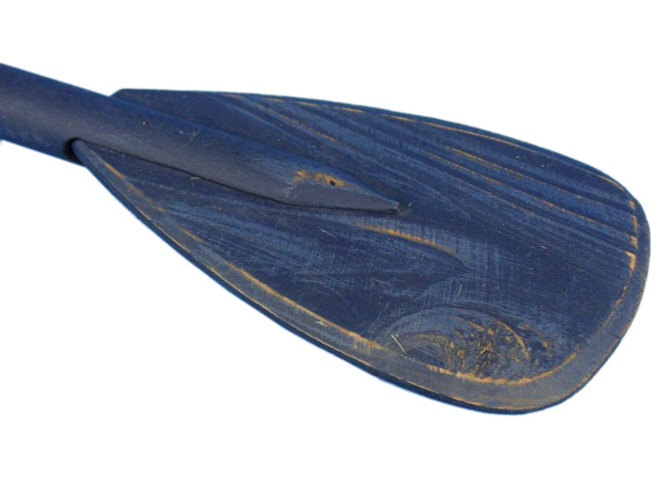 Wooden Seaside Decorative Rowing Boat Paddle with Hooks 24"