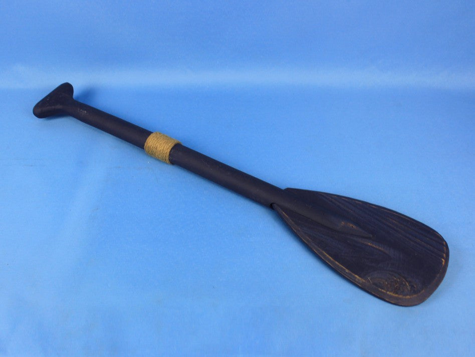 Wooden Seaside Decorative Rowing Boat Paddle with Hooks 24"
