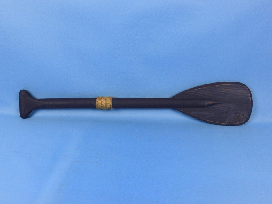Wooden Seaside Decorative Rowing Boat Paddle with Hooks 24"