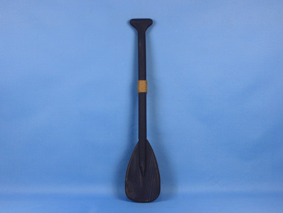 Wooden Seaside Decorative Rowing Boat Paddle with Hooks 24"